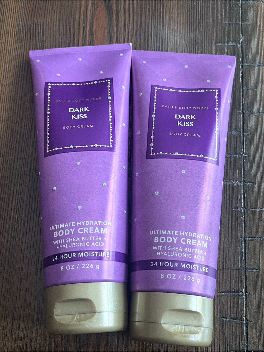 Bath & Body Works Dark Kiss Ultimate Hydration Body Cream - Purple